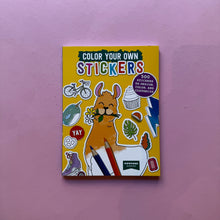 Load image into Gallery viewer, Color your own stickers: 500 stickers to design, color and customize
