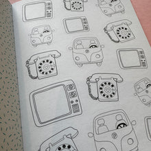 Load image into Gallery viewer, Color your own stickers: 500 stickers to design, color and customize

